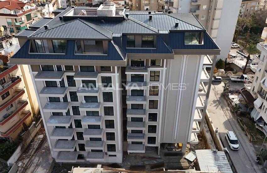 Goed Gelegen Appartementen Met Moderne Ontwerpen In Alanya 13