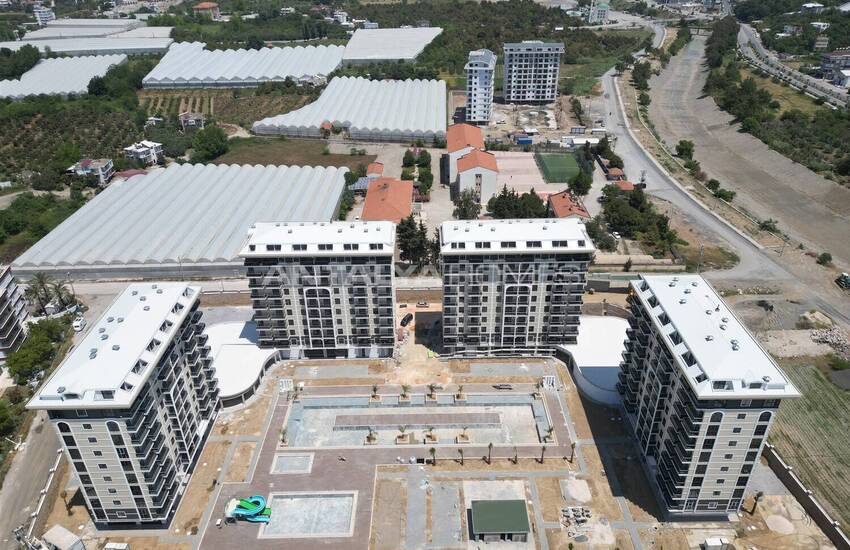 املاک جدید با دید دریا در مجتمعی در آلانیا 29