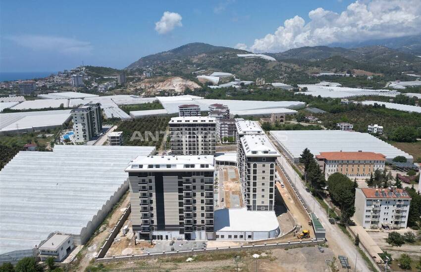 املاک جدید با دید دریا در مجتمعی در آلانیا 33
