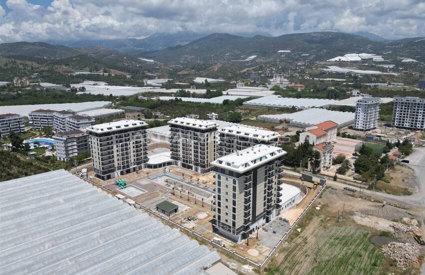 املاک جدید با دید دریا در مجتمعی در آلانیا 34