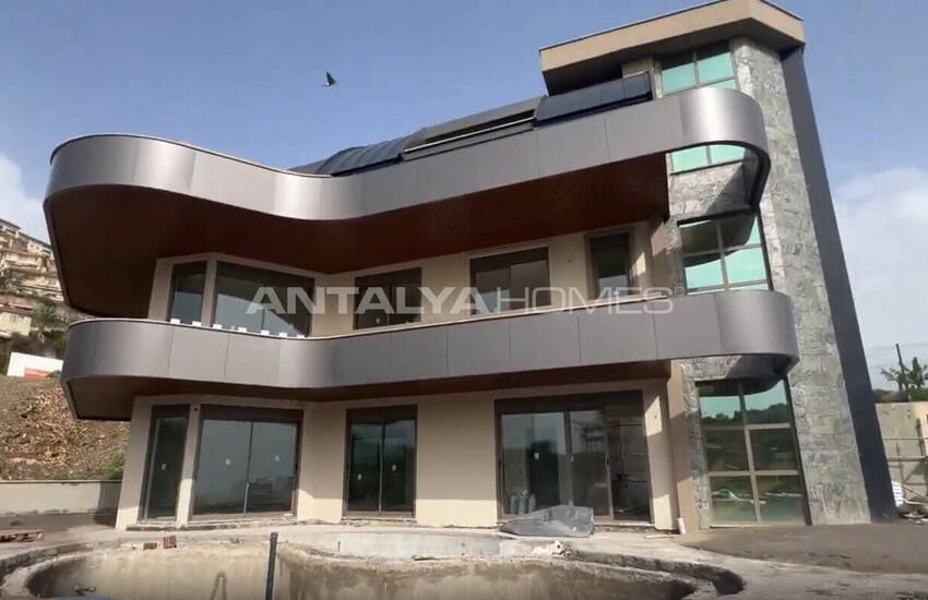 منزل عصري أنيق في منطقة هادئة في كارغيجاك ألانيا 48