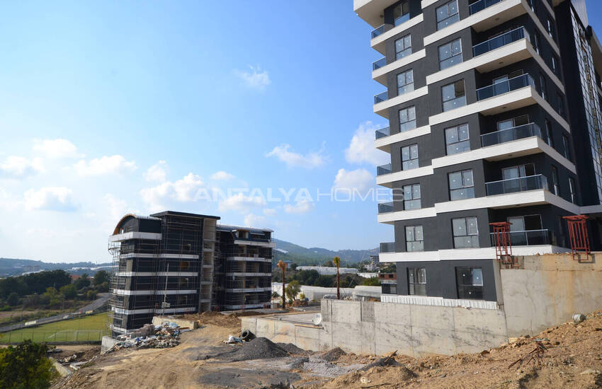 New Real Estate with Sea View in Modern Complex in Alanya 46