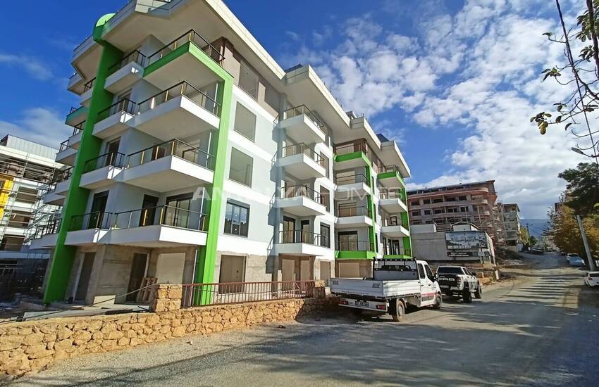 Sea View Flats in a Complex with Swimming Pool in Alanya Oba 22
