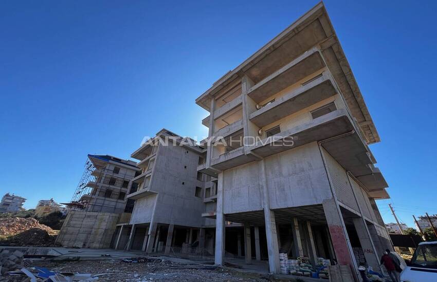 Cheap Sea and Nature View Properties for Sale in Alanya Oba 35
