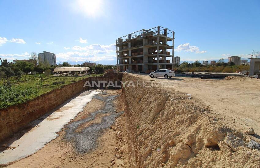 آپارتمان های جمع و جور با چشم انداز بی وقفه در آکسو، آنتالیا 16