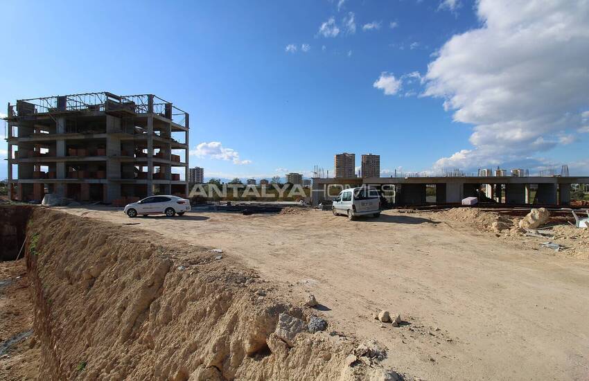 آپارتمان های جمع و جور با چشم انداز بی وقفه در آکسو، آنتالیا 15