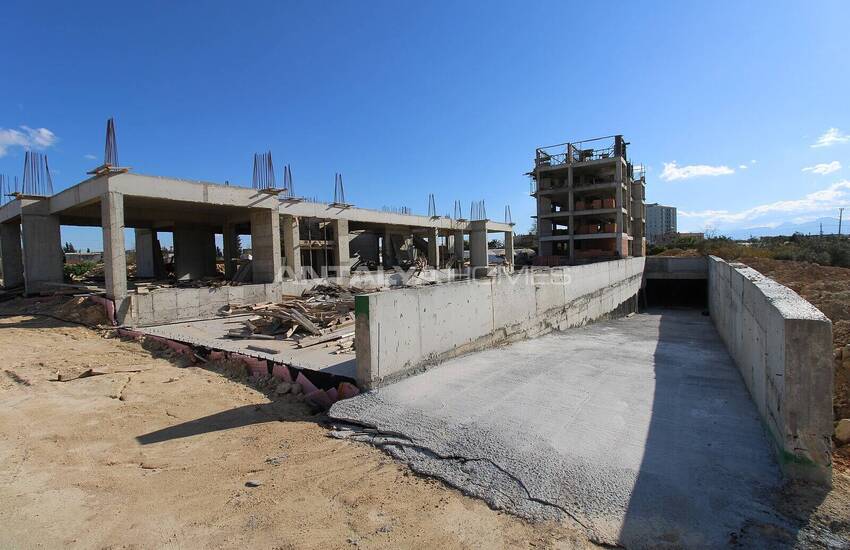 آپارتمان های جمع و جور با چشم انداز بی وقفه در آکسو، آنتالیا 12