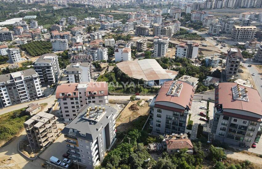 Elegant Flats in a Complex in Oba Neighborhood in Alanya 15