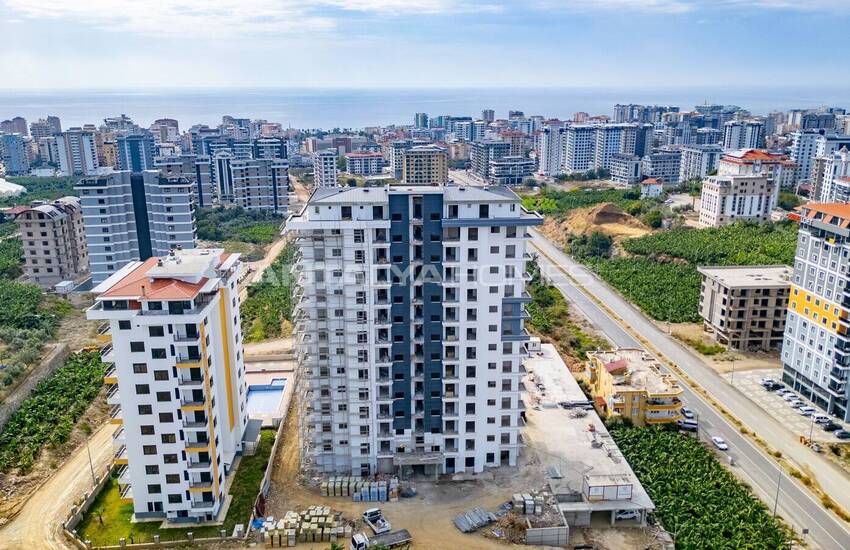 Alanya Mahmutlar'da Plaja Yürüme Mesafesinde Yeni Daireler 42