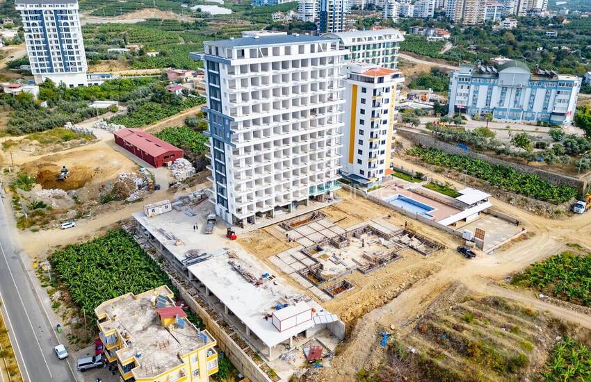 Новые Квартиры Рядом с Пляжем в Махмутларе, Аланья 40