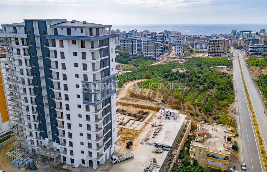 Alanya Mahmutlar'da Plaja Yürüme Mesafesinde Yeni Daireler 37