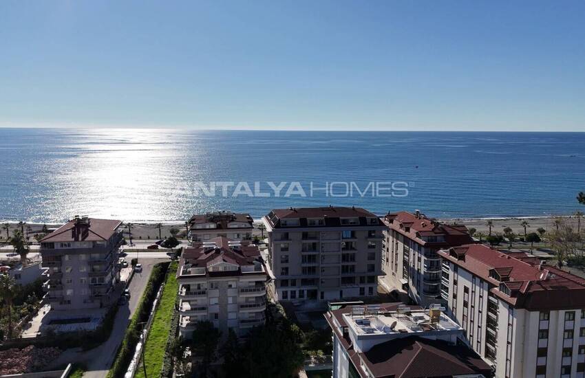 Nybyggda Lägenheter Nära Havet I Ett Komplex I Alanya Kestel 11