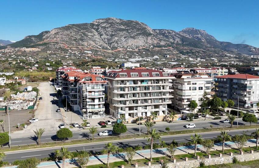 Nybyggda Lägenheter Nära Havet I Ett Komplex I Alanya Kestel 15