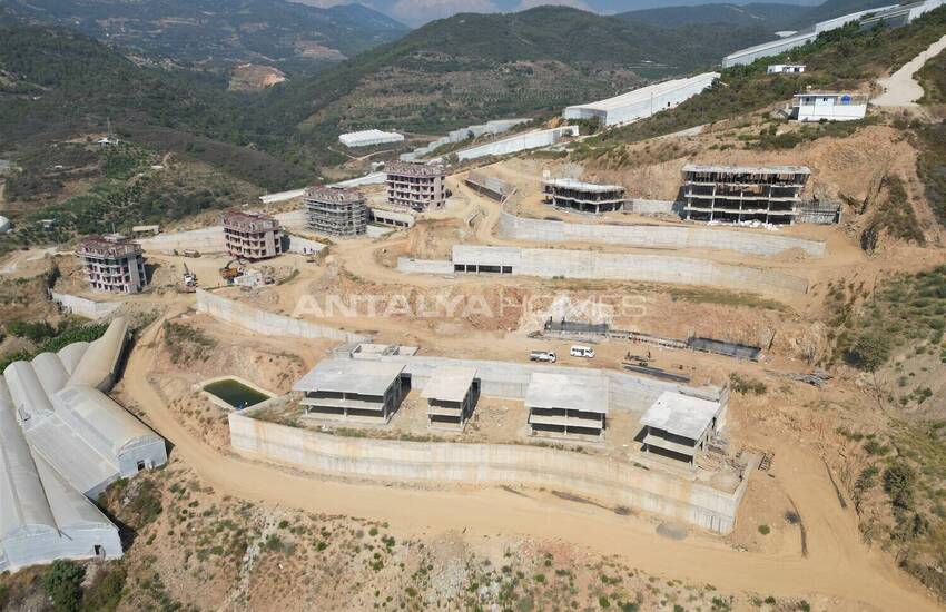 Havsutsikt Lägenheter I Ett Lyxigt Komplex I Kargicak Alanya 22