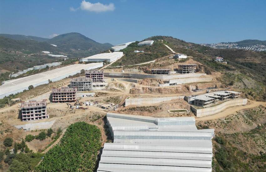 Havsutsikt Lägenheter I Ett Lyxigt Komplex I Kargicak Alanya 23