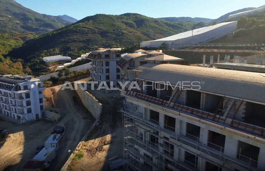 Zeezicht Appartementen In Een Luxe Complex In Kargicak Alanya 23