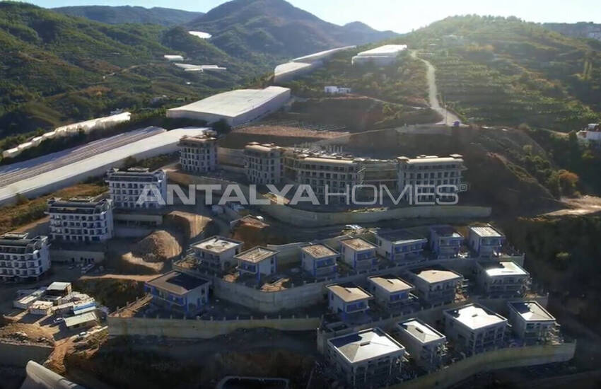 Zeezicht Appartementen In Een Luxe Complex In Kargicak Alanya 25