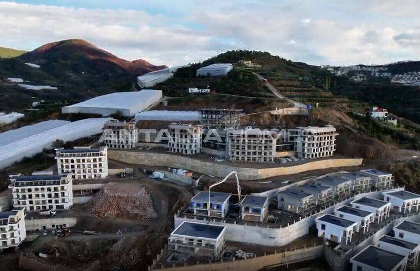 Zeezicht Appartementen In Een Luxe Complex In Kargicak Alanya 22