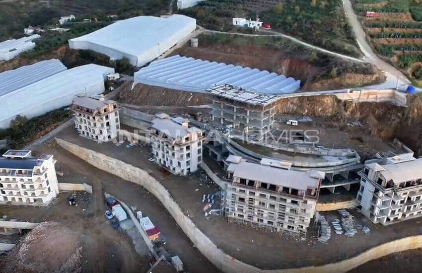 Zeezicht Appartementen In Een Luxe Complex In Kargicak Alanya 24