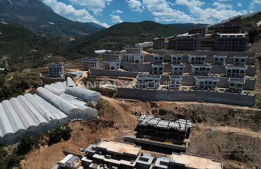 Sea View Apartments in a Luxury Complex in Kargicak Alanya 24