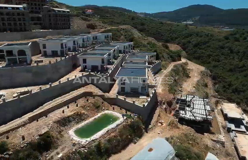 Sea View Apartments in a Luxury Complex in Kargicak Alanya 25