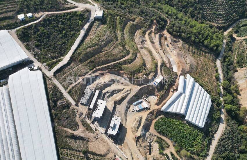 Vrijstaande En Geschakelde Luxe Huizen In Kargicak Alanya 16