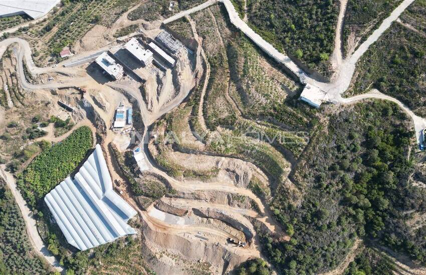 Vrijstaande En Geschakelde Luxe Huizen In Kargicak Alanya 17