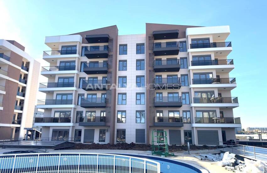 Доступные Квартиры в Комплексе с Бассейном в Аксу, Анталия 13