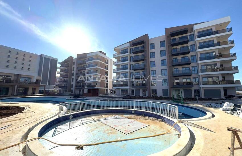Доступные Квартиры в Комплексе с Бассейном в Аксу, Анталия 15