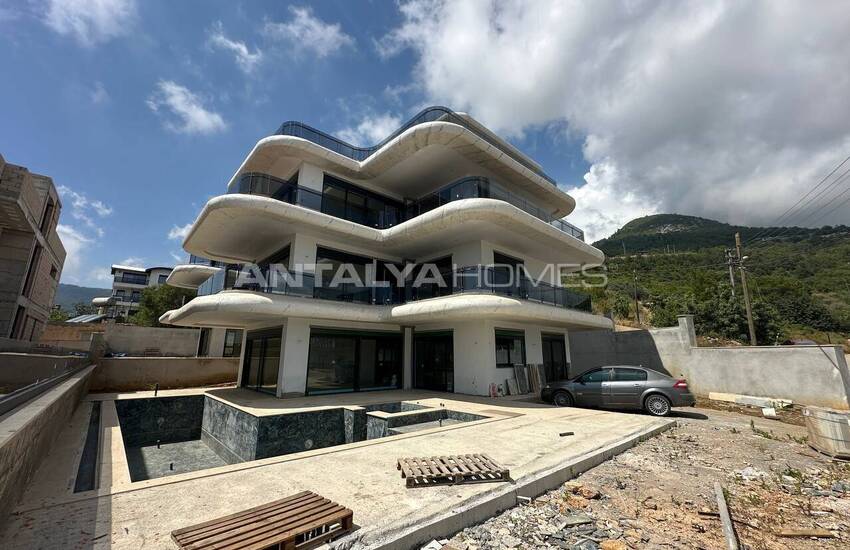 فلل فاخرة مع مسبح خاص في بكتاش، ألانيا 37