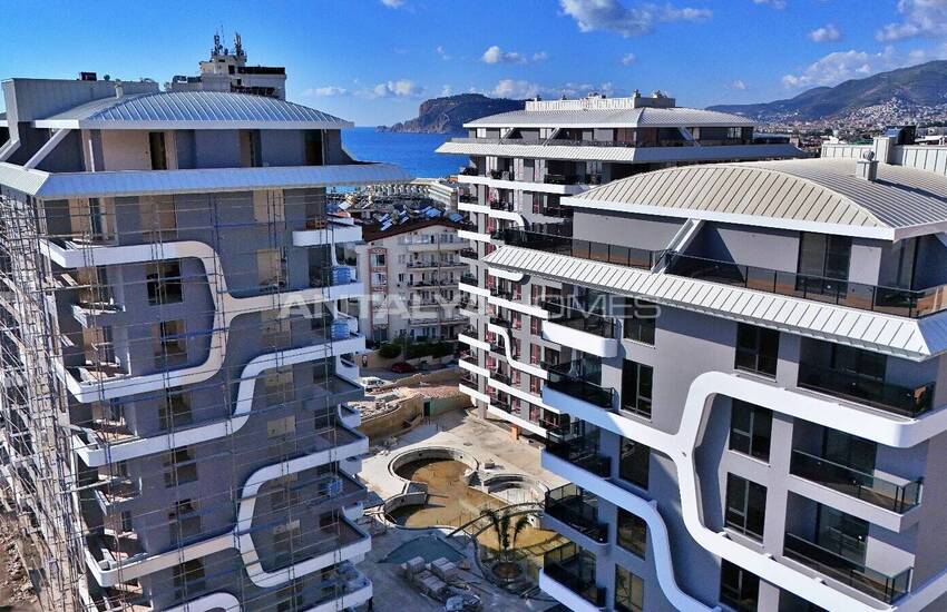 Luxuswohnungen In Einem Speziellen Projekt In Tosmur Alanya 39