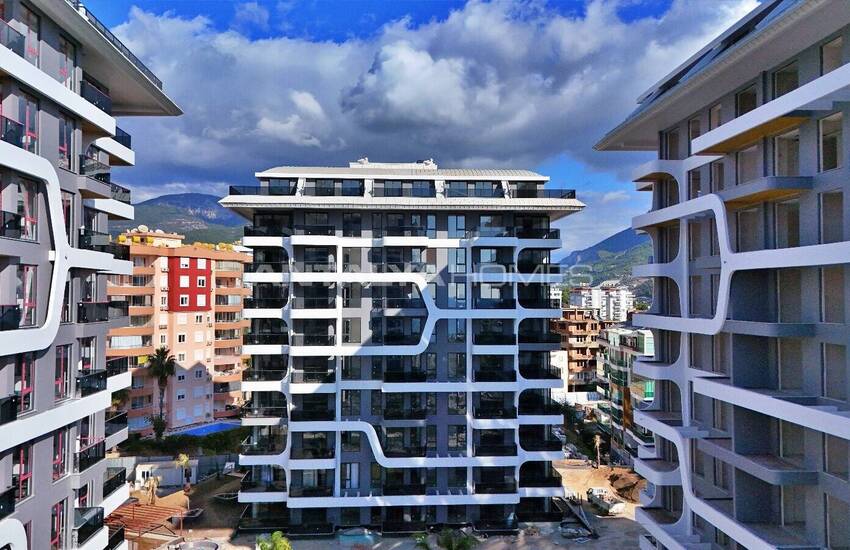 Luxuswohnungen In Einem Speziellen Projekt In Tosmur Alanya 42