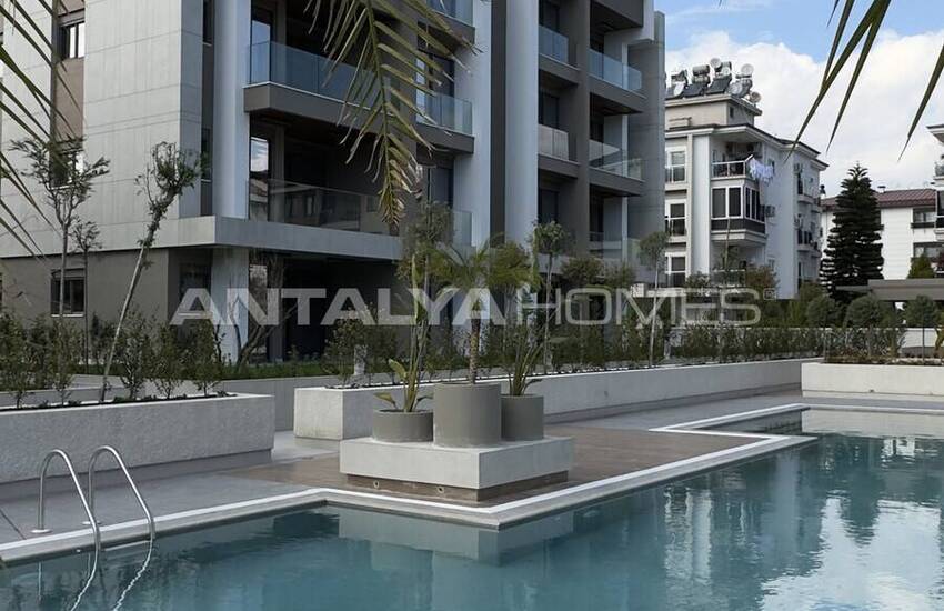 Eleganta Lägenheter I Ett Komplex Med Garage I Antalya Konyaalti 20