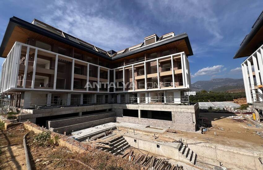 Moderne Wohnungen In Einem Reichen Komplex In Oba Alanya 16