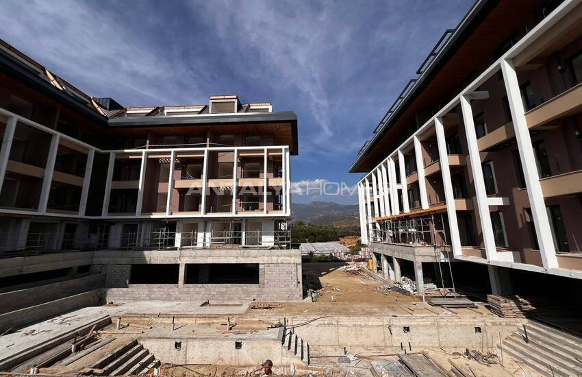 Moderne Wohnungen In Einem Reichen Komplex In Oba Alanya 17