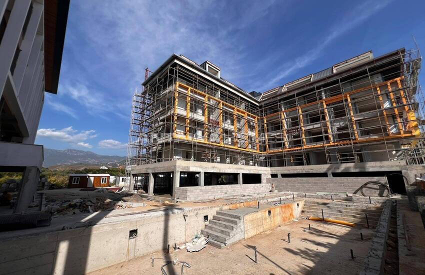 Moderne Wohnungen In Einem Reichen Komplex In Oba Alanya 19