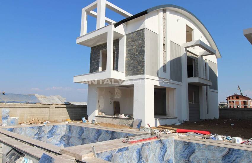 Luxe Design Villas Suitable for Detached Living in Antalya Belek 38