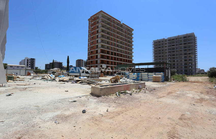 Flats with Private Garden and En-suite Bathroom in Antalya 14