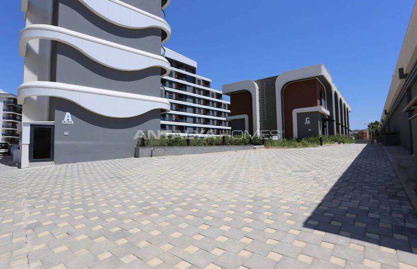 Flats with Private Garden and En-suite Bathroom in Antalya 16