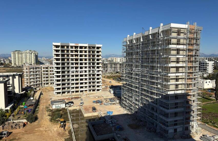 شقق مع حديقة خاصة وحمام للوالدين في أنطاليا ألتينطاش 20