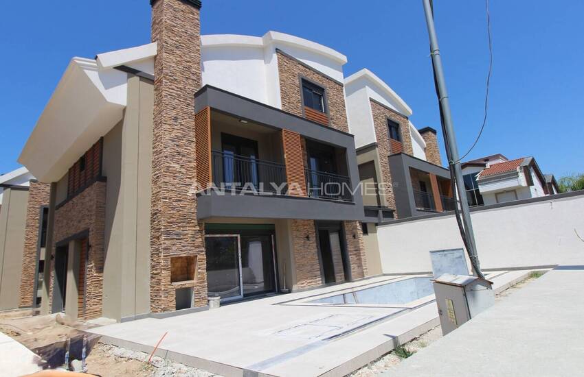 Maisons Spacieuses Avec Jardin Et Piscine À Muratpasa Guzeloba 22