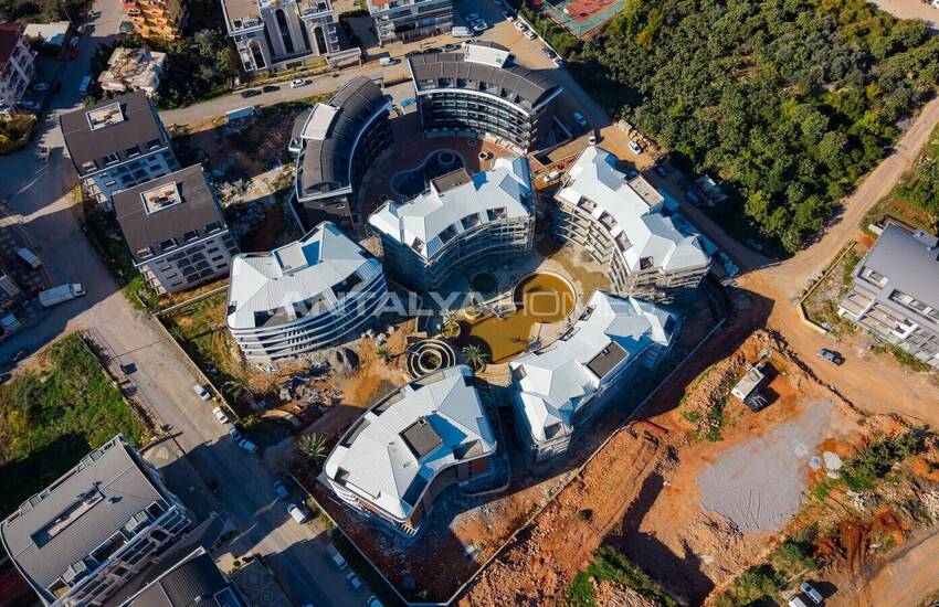 Современная Недвижимость в Элитном Комплексе в Оба, Аланья 35