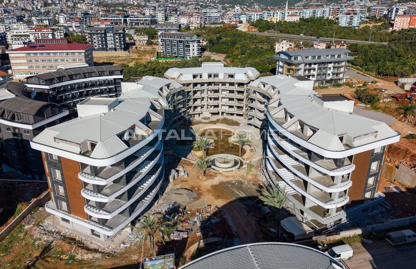 Immobiliers Résidentiels Modernes À Oba Alanya 33