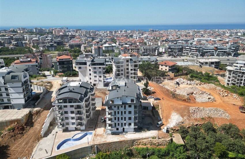 Alanya'nın Gözde Mahallesi Oba'da Satılık Daireler 12
