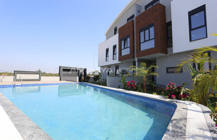Half Vrijstaande Huizen Met Lift In Antalya Dosemealti 46