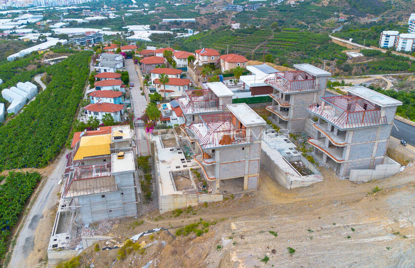 Villas Individuelles Luxueuses Vue Mer Et Ville À Alanya 49