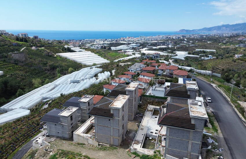 Villas Individuelles Luxueuses Vue Mer Et Ville À Alanya 47