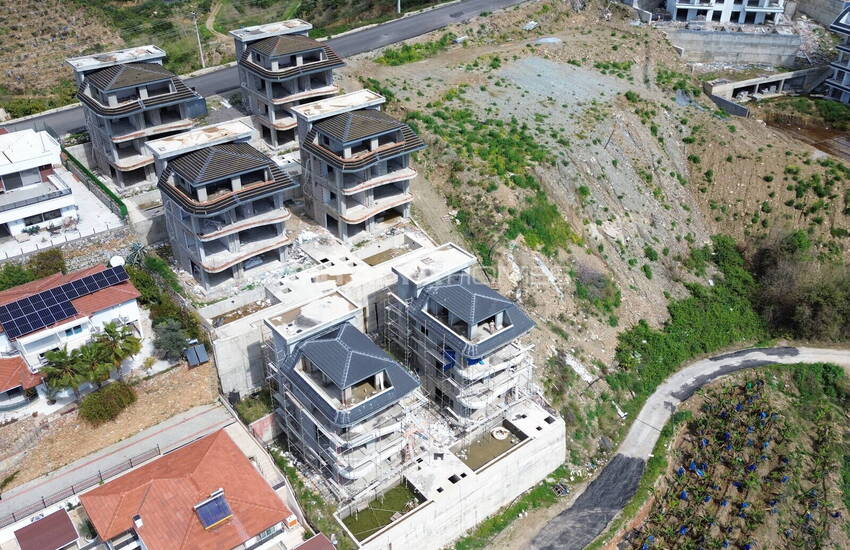 Villas Individuelles Luxueuses Vue Mer Et Ville À Alanya 50