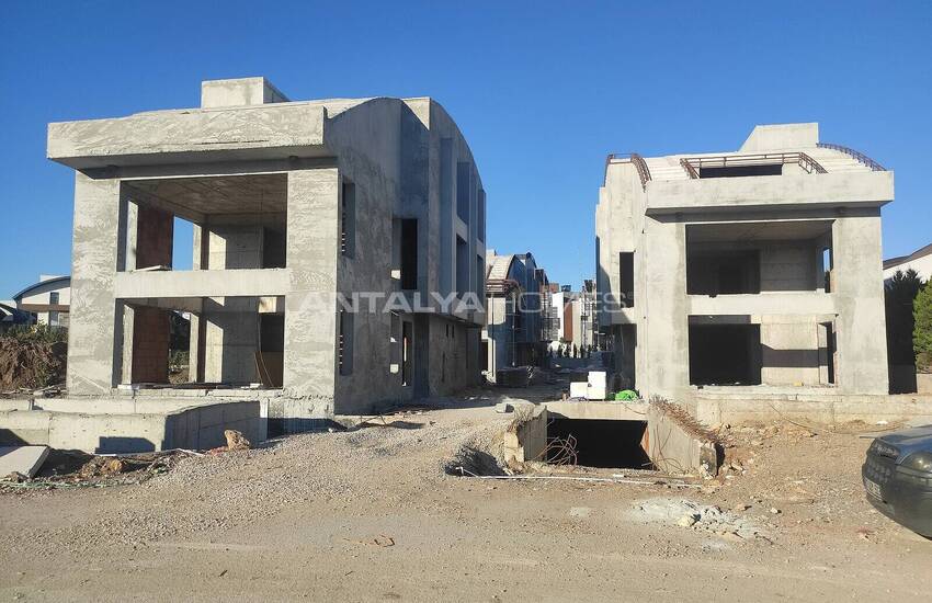 Сдвоенные Виллы с Личным Бассейном и Садом в Анталии 37