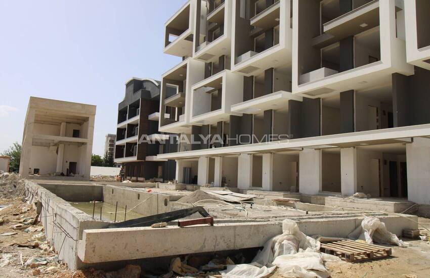 شقق حديثة في مجمع فاخر مع مرافق غنية في أنطاليا أكسو ألتيناش 14